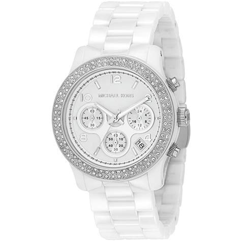 michael kors black ceramic crystal watch|mk5188.